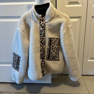 Rails Dean fleece Sherpa jacket